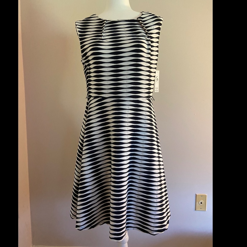 Black and White Dress